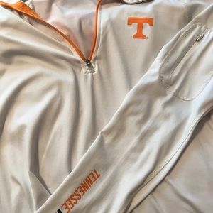Univ. of Tennessee half zip shirt